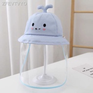 【NEW】◑┋∏Whale Baby Anti Virus Droplet Face Shield Hat - Suitable for 5-12months 46cm 宝宝防疫帽
