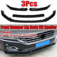 High Quality Car Front Bumper Splitter Lip Body Kit Spoiler Diffuser Guard Protecor Cover Trim For V