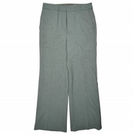 ADAM ET ROPE 2021秋冬半喇叭褲 GAS21060，36碼，灰色，拉鍊門襟長褲 [二手] [ADAM ET ROPE]