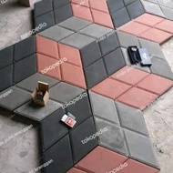 paving 3D ,hidrolik k300 , conblock 3D , paving 3 dimensi