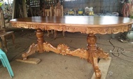 Narra Wood dining tables and chairs