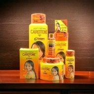 Carotine lotion, cream, serum, oil, soap and bsc
