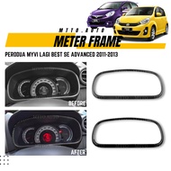 MTTO Perodua Myvi Lagi Best  2011-2013 Interior Car Interior Dashboard Meter Frame Cover Accessories