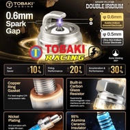 tobaki iridium plug spark plug EX5 KRISS SRL LC135 RS150 y100 y110 RXZ double iridium