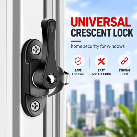Akara Door Lock Korean Type Two-way All for Home Accessory for Handbags Window Handle With Installat