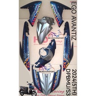 EGO AVANTIZ DPBMU DEEP BLUE BODY COVER SET SIAP TAMPAI HIGH QUALITY