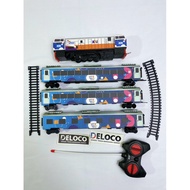 Indonesian RC Toy Train Series Package, Remote control Toy Train, Hype trip RC cc206 Locomotive, 2 H