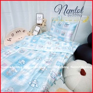 🌵LỤA TENCEL 80S🌵 Bộ Nệm Gối Chăn Trẻ Em Đi Học Vải Tencel 80s Siêu Mát Kèm Túi Đựng _ Nemtot Bedding