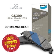 Original Bendix [DB1396MKT] Rear Brake Pad - Lexus GS300 Rear Brake Pad