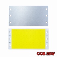 Super bright 12V 20W cob led light panel, size 94x50mm