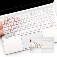 2PCS Keyboard Cover Skin for HP 14" Laptop, HP Pavilion x360 14" 14M-BA 14M-BF 14M-CD 14M-DH,HP Pavi