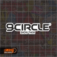 9Circle Sticker Size 12 x 3 Cm