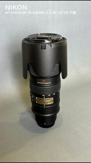 【二手 狀況好 可議價】Nikon AF-S Nikkor 70-200mm (1:2.8E) ED VR 平輸 無保護鏡 23,000元