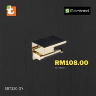 [Itoli Ceramic] SORENTO Stainless Steel Toilet Paper Holder In Golden Yellow SRT320-GY