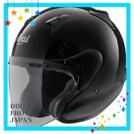 Arai Motorcycle Helmet Jet MZ-F Glass Black/White XO Size 63-66cm