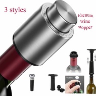 Wine Saver Vacuum Bottle Stopper Set Sealing Preserver Wine Drinks Bottle Hat Caps Silicone Wine Stoppers