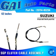 SGP Clutch Cable 62 inches for SUZUKI F6A with Plastic (23714-85234)