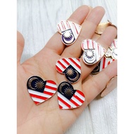 (READYSTOCK)IRON ON METAL BENDERA MALAYSIA SIZE BESAR