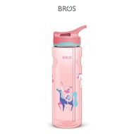 BROS Flip Going In Circles (750ml) | BPA-Free Water Bottle | Custom Name Print Option