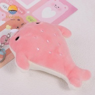LARGLO Cartoon Whale Keychain, Soft Stuffed Plush Animal Whale Doll, Cartoon Keychain Ins Fluffy Ani