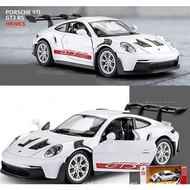 Collection Car Diecast 1:36 Scale Porsche 911 GT3 RS Diecast Car Models, Pull Back Vehicles Porsche 