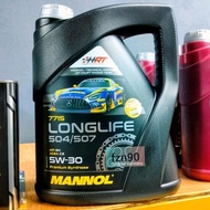 MANNOL Longlife 504/507 5W-30 7715 (5 liter)