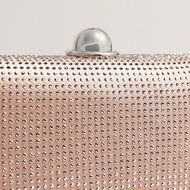 Ted Baker Womens Cryzela Crystal Embellished Hard Clutch