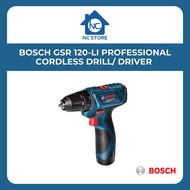 BOSCH Professional Cordless Drill/ Driver GSR 120-LI [12V]