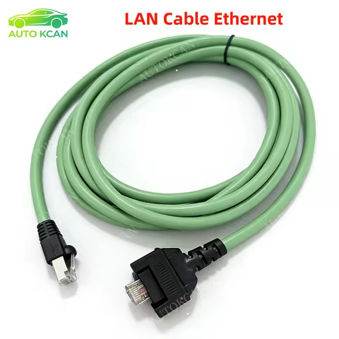 Lan Cable For BEN.Z Mb Star C4 C5 Sd Connect OBD2 Diagnostic Tools Green Ethernet Lan Cable Automoti