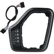 Transmission Shifter Bezel with Wire Harness 5YD27LS5AA 5YD27XSAAA 68413957AA Carbon Fiber for Gear 