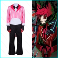 GN Hazbin Hotel 2 Alastor Radio Demon role play cosplay cloth Halloween party costume NG