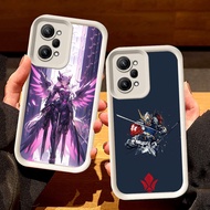 White Casing for Xiaomi Redmi poco F6 X5 Note 14 F5 12 14T Pro 5G S87 Gundam