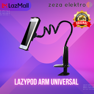 TaffSTUDIO Lazypod Arm Universal Tablet PC Holder Klip 360 stand holder hp holder hp di mobil holder hp motor holder motor full besi holder tempat hp buat di motor tempat hp stand hp phone holder dudukan hp penyanggah hp