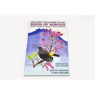 Birds of Borneo Field Guide Book Sabah Sarawak Brunei Kalimantan Birdwatching Quentin Phillipps 3rd 