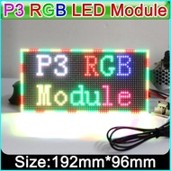 【New Arrivals】 P3 Indoor Full Color Led Display Module 64x32 Dot Matrix 192mm * 96mm Smd Rgb P3 Led