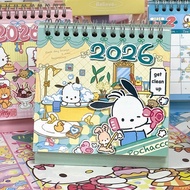 Cartoon Cartoon Desk Calendar 2026 New Style Cartoon Graffiti Desk Calendar Cute High-value Student 