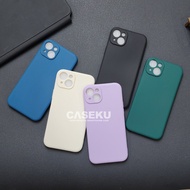 iphone 15 iphone 15 Plus iphone 15 Pro iphone 15 Pro Max Softcase Macaron Square / Case Square Edge 