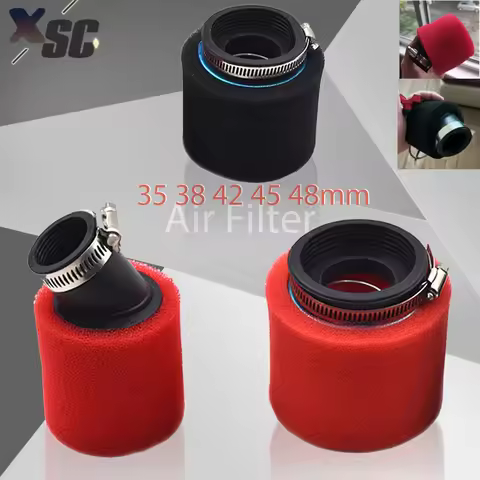 For pz30 carburetor 200cc 250cc ATV PIT DIRT BIKE Motorcycle 35 38 42 45 48mm Air Filter Degree ANGL