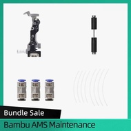 For Bambu AMS Maintenance Kit for BambuLab AMS Feeding Funnel Active Support Shaft Assembly PTFE Tub