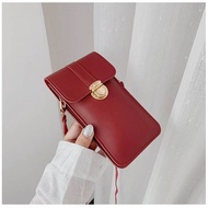 Touch Screen Coin Purse Outing Mobile Phone Bag Portable Mini Small Bag Female Crossbody Touch Scree