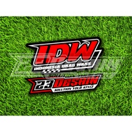 IDW STICKERS INDONESIA DRAG WARS STICKERS IDW STICKERS