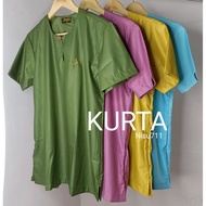 KURTA DEWASA LENGAN PENDEK KOREAN FEBRIC NEW DESIGN KURTA
