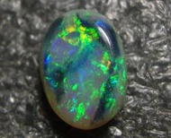 【John's琉璃仙境】@A30天然澳洲閃電脊特殊品相黑蛋白石(Natural Dark Opal)@ 2.2890 CT特價只售首標~