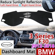 For Bmw 3 Series F30 2012~2018 Anti-slip Anti-uv Mat Dashboard Cover Pad Dashmat Protect Carpet Acce