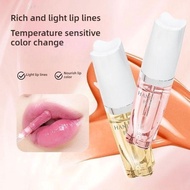Color Changing Lipstick Lip Oil Moisturizing Temperature Lip Changing Gloss C5y1