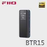 FiiO BTR15 隨身Hi-Fi藍牙音樂接收器-藍色款
