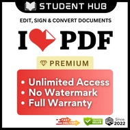 ILOVEPDF PDF Editor Pro Original Account 1 Month PDF Converter