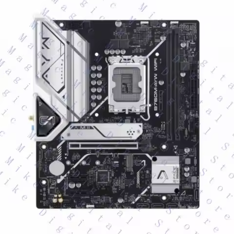 UU FOR ASUS B760M-AYW WIFI ddr5 LGA1700 support intel core i7-12700/i5-13490f