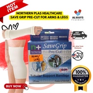 NORTHERNPLAS HEALTHCARE SAVE GRIP PRE-CUT FOR ARMS AND LEGS | TUBULAR SUPPORT BANDAGE 1 UNIT | ARMS AND LEGS