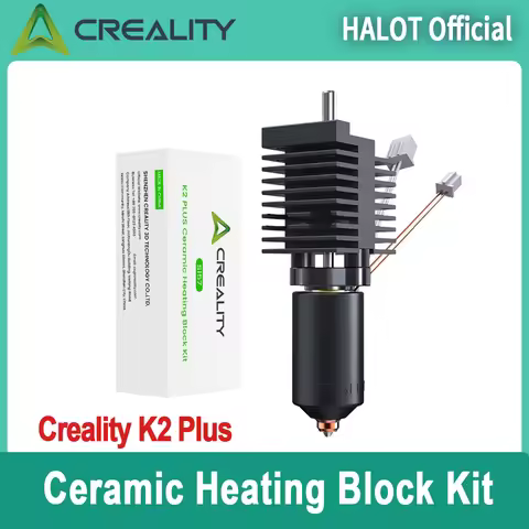 Creality K2 Plus Ceramic Heating Block Kit Quick-swap Nozzle 350°C High Temperature Resistance for K